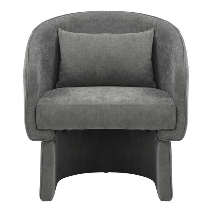 Armchair Playmob pakoworld fabric in gray shade 69x65x79cm