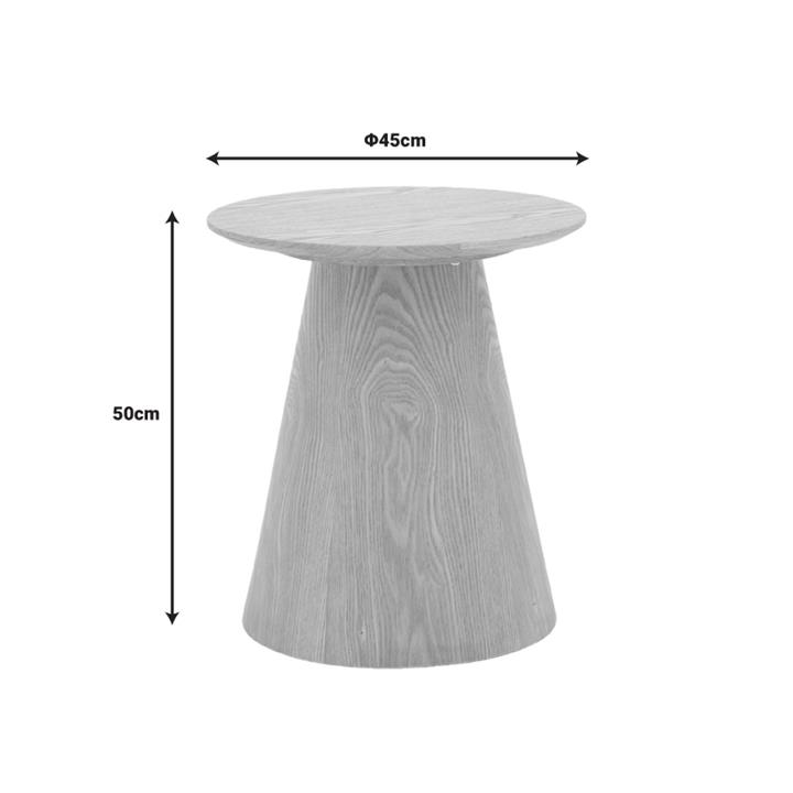 Coffee tables Kayano pakoworld set 2 pieces natural color mdf