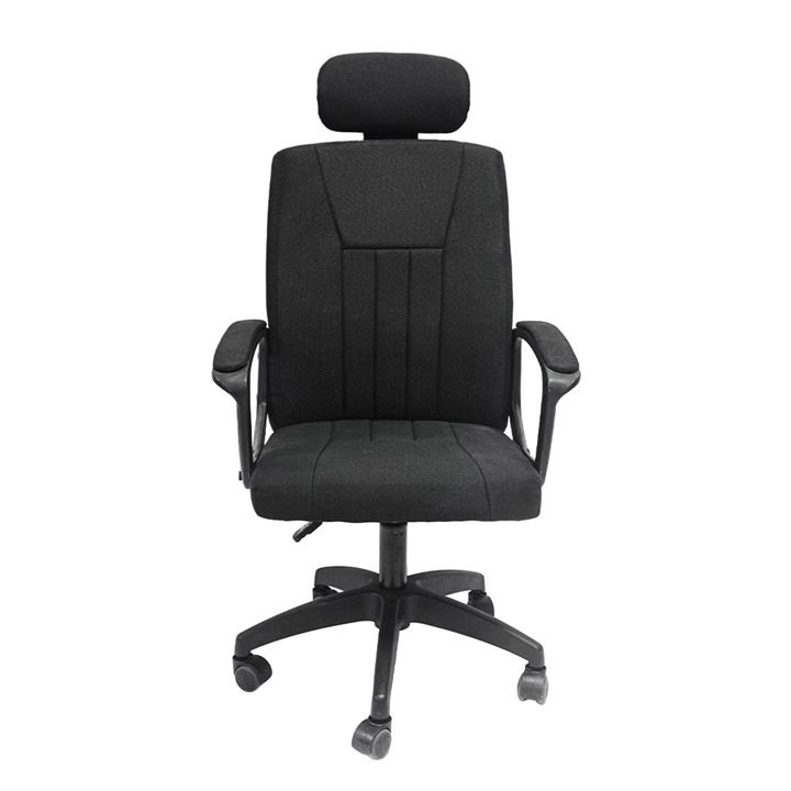 OFFICE CHAIR NIMBLE HM1199.11 BLACK FABRIC-BLACK NYLON FRAME AND BASE 51x61x130Hcm.