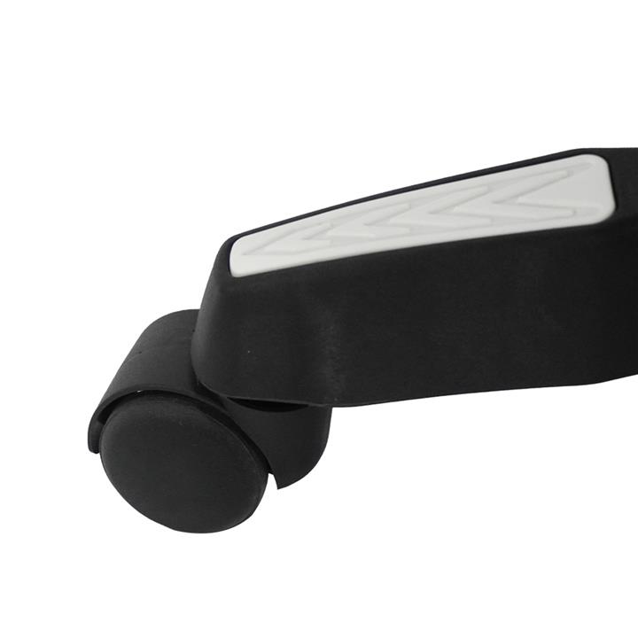 GAMING ARMCHAIR DARREN HM1203.04 BLACK-WHITE PVC & NYLON 51x49x125Hcm.