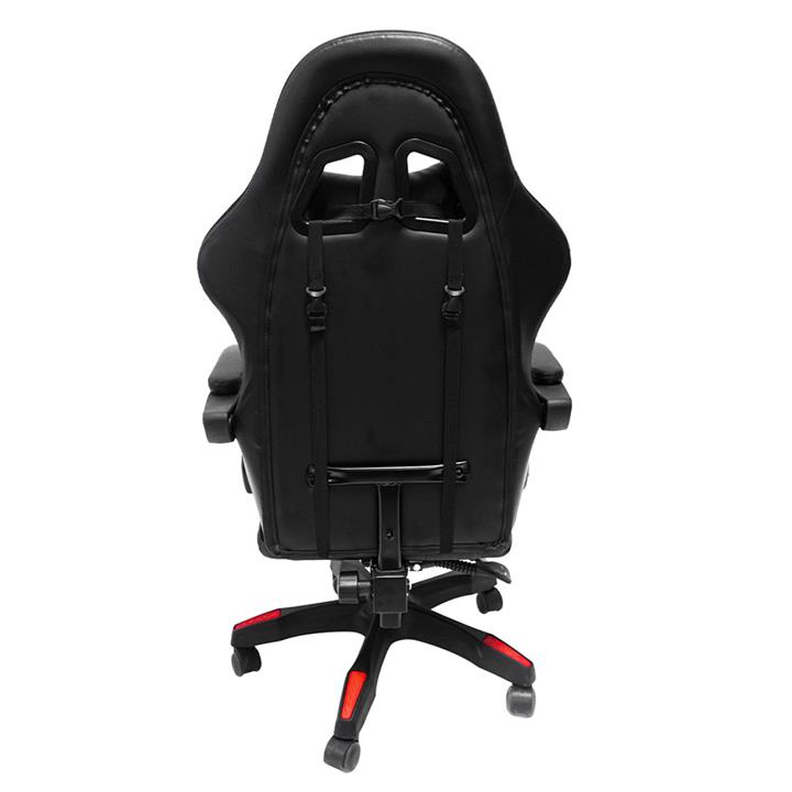 GAMING ARMCHAIR DARREN HM1203.01 BLACK-RED PVC & NYLON 51x49x125Hcm.