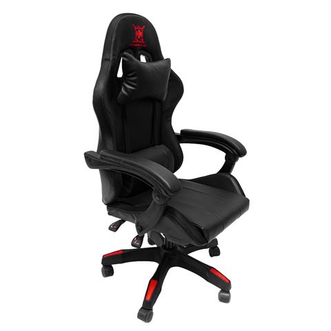 GAMING ARMCHAIR DARREN HM1203.01 BLACK-RED PVC & NYLON 51x49x125Hcm.