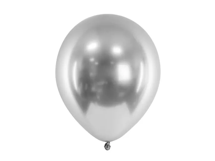 ΜΠΑΛΟΝΙΑ GLOSSY ΑΣΗΜΙ 30 CM  10 TEM