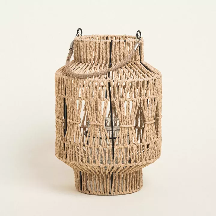 ΦΑΝΑΡΙ ΧΕΙΡΟΠΟΙΗΤΟ ΜΕ ΚΟΡΔΟΝΙ 36 x 24 cm