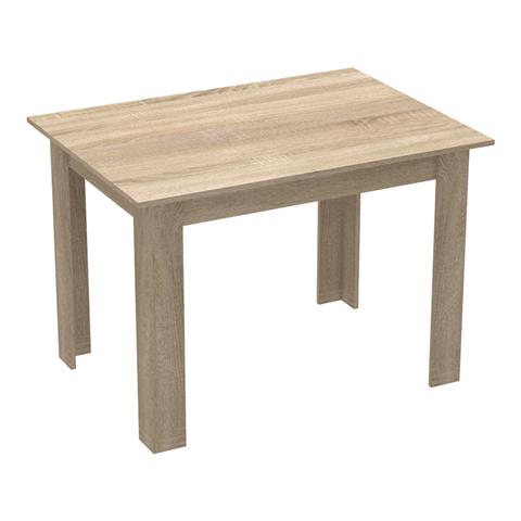 Table Manka pakoworld melamine in sonoma color 110x80x77cm