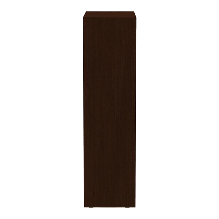Korredor pakoworld two-leaf sliding wardrobe with mirror melamine in wenge color 120x60x220cm