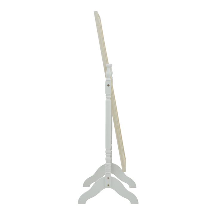 Malone Inart mirror antique white color mdf 55x50x160cm