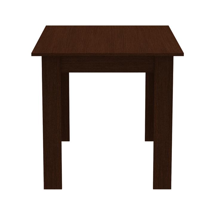 Τραπέζι Manka pakoworld σε wenge απόχρωση 110x80x77εκ