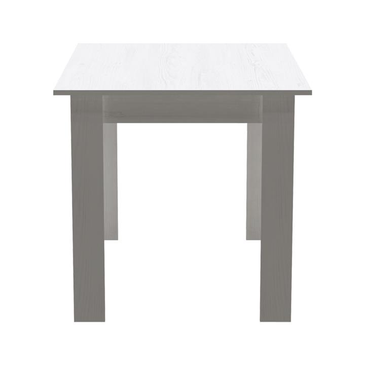 Table Manka pakoworld in white color 110x80x77cm