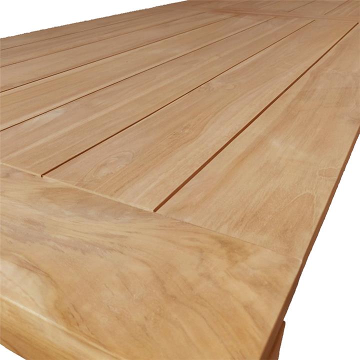 Table Pablo pakoworld teak wood in natural shade 240x100x76cm