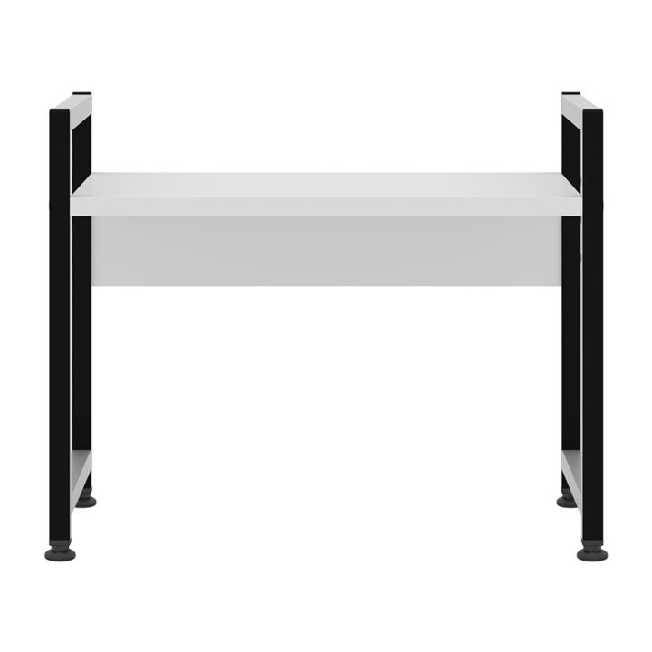 KITCHEN ORGANIZING SHELF BECKO HM18219.01 MELAMINE IN WHITE-BLACK METAL 53x35x41Hcm.