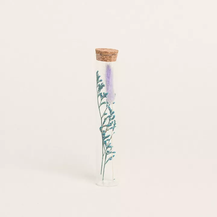 ΓΥΑΛΙΝΟΣ ΣΩΛΗΝΑΣ ΜΕ ΚΛΑΔΙΑ 3 x 18 cm  