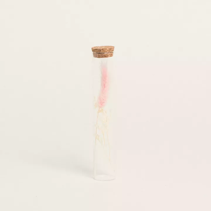 ΓΥΑΛΙΝΟΣ ΣΩΛΗΝΑΣ ΜΕ ΚΛΑΔΙΑ 3 x 18 cm  