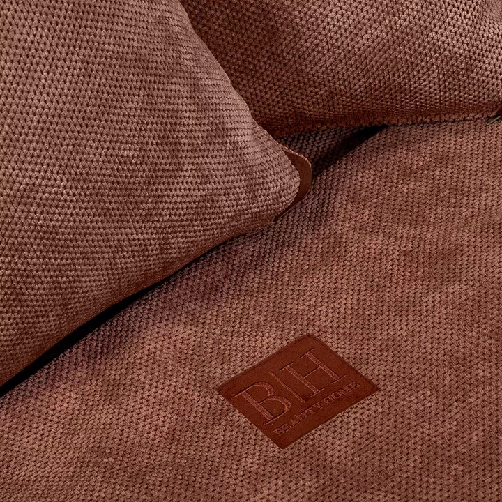 Ριχτάρι Τετραθέσιο Micro velour 180x350 Art 8405 Τετραθέσιο Κεραμιδί