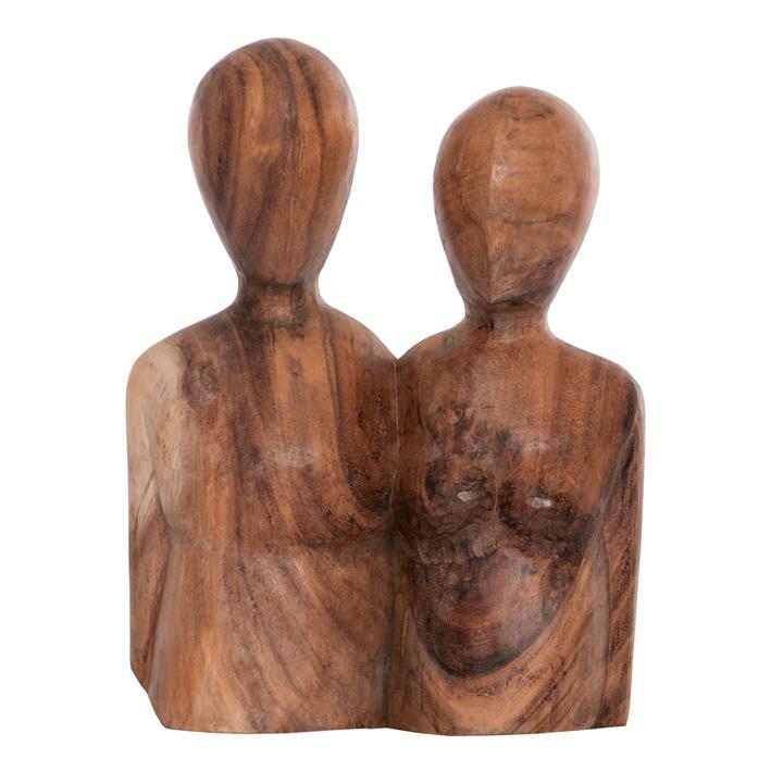 TABLE DECORATION PARR HM4416 ALBASIA WOOD 28x13x40Hcm.