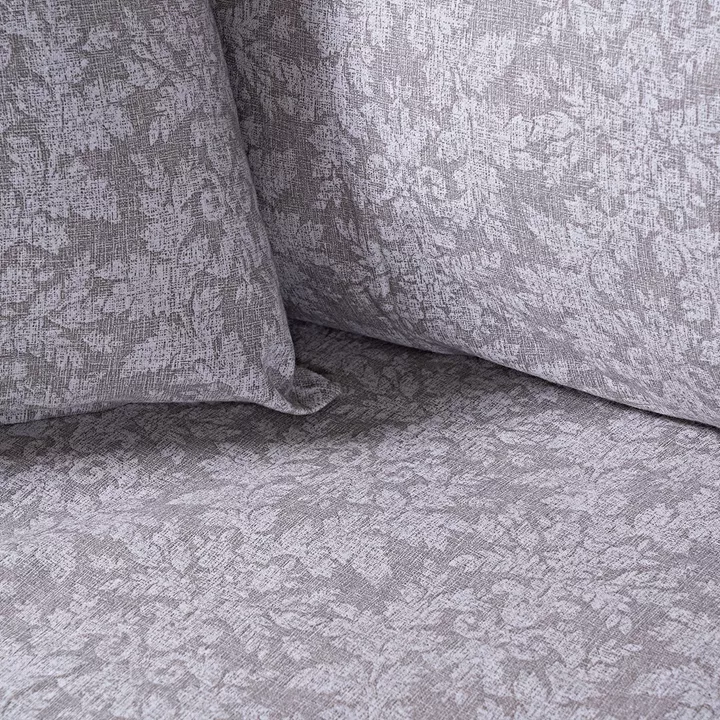 Σετ σεντόνια φανελένια King Size με λάστιχο Malbec Art 12630 185x200+32 Μπεζ