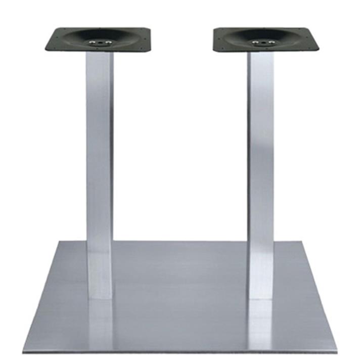 Cosmonash pakoworld aluminum table base in silver shade 40x70x72cm