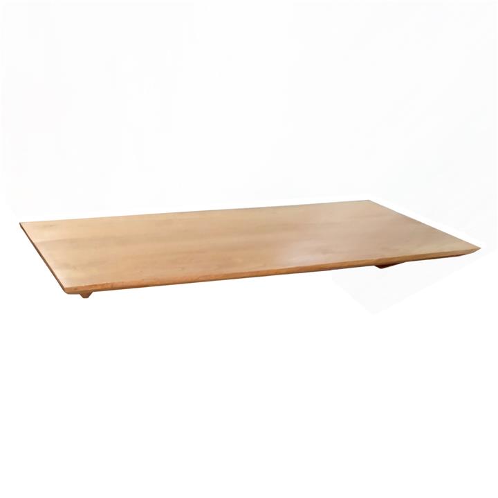 TABLETOP RECTANGULAR HM6138 SOLID TEAK WOOD IN NATURAL COLOR 130x80x4(thickness)cm.