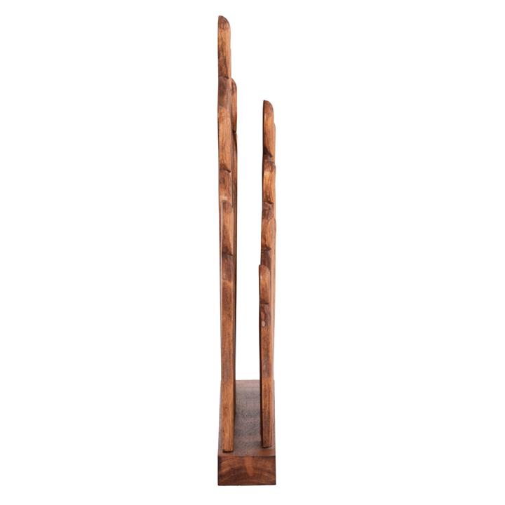 TABLE DECORATION PRIMATE HM4415 ALBASIA WOOD 68x10x76Hcm.