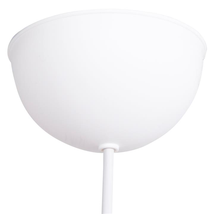 CEILING PENDANT CYLINDRICAL LAMP KRIKS HM4707.01 PVC IN WHITE Φ30x70Hcm.