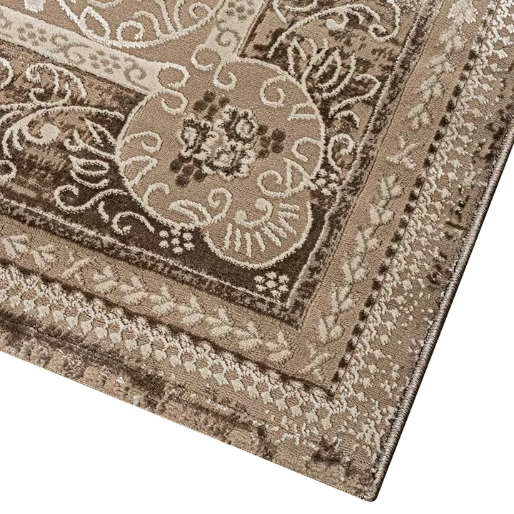 Χαλί Prestige Art 9320 133x190 Beige Brown - Μπεζ Καφέ