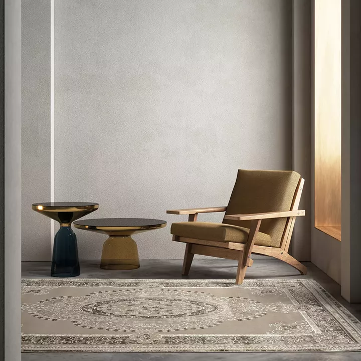 Χαλί Prestige Art 9320 133x190 Beige Brown - Μπεζ Καφέ