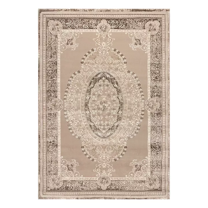 Χαλί Prestige Art 9320 133x190 Beige Brown - Μπεζ Καφέ