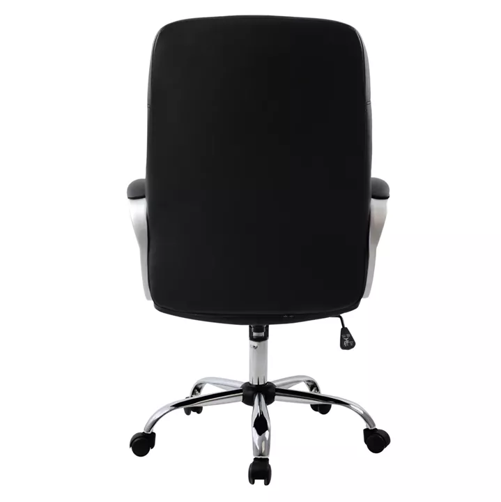 Manager's office chair HM1024.01 with chromed base 64x55x120 cm.
