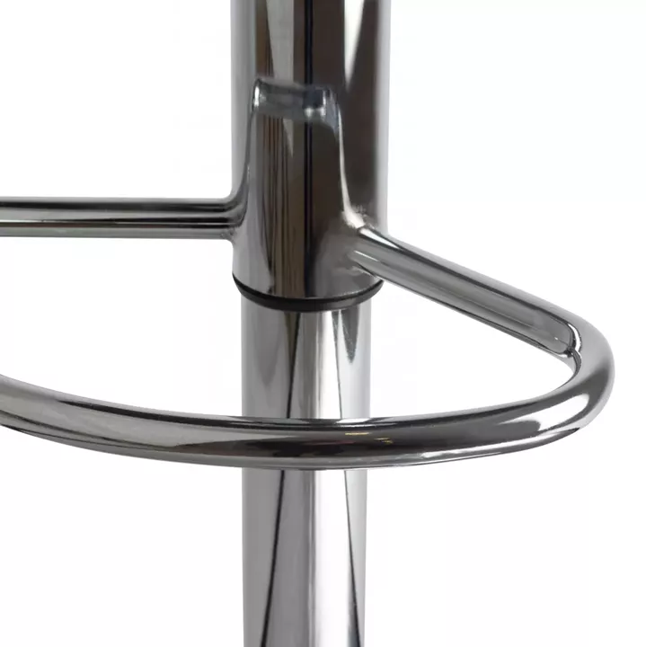 Bar Stool HM201.02 White PU with gas lift 45χ45χ82