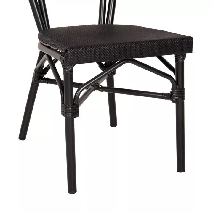 ΚΑΡΕΚΛΑ ΑΛΟΥΜΙΝΙΟΥ TRENT BAMBOO LOOK ΜΕ TEXTLINE 45x57x88 εκ. HM5052