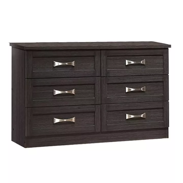 Dressing Table-Drawer HM317.01 with 6 drawers Zebrano 120x40x76cm