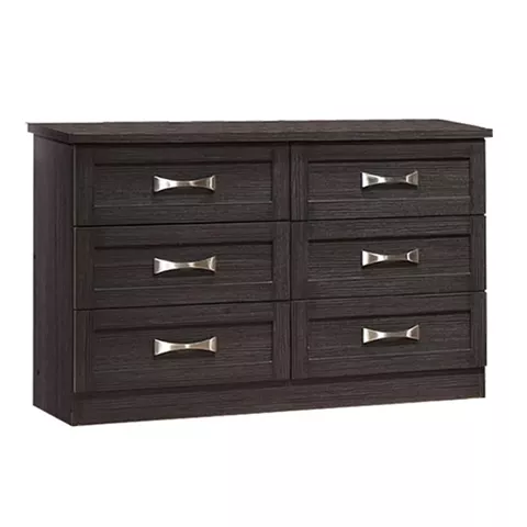 Dressing Table-Drawer HM317.01 with 6 drawers Zebrano 120x40x76cm