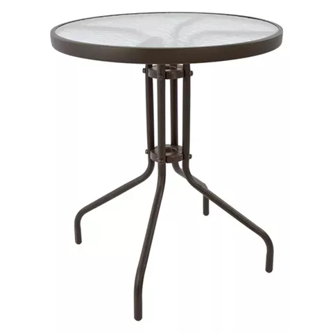 Table Metallic Lima Brown '60x70cm HM5079.02
