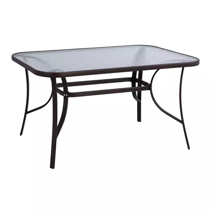 Table Bruno Metallic Brown 140Χ80Χ72 HM5106.02