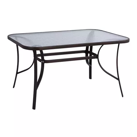 Table Bruno Metallic Brown 140Χ80Χ72 HM5106.02