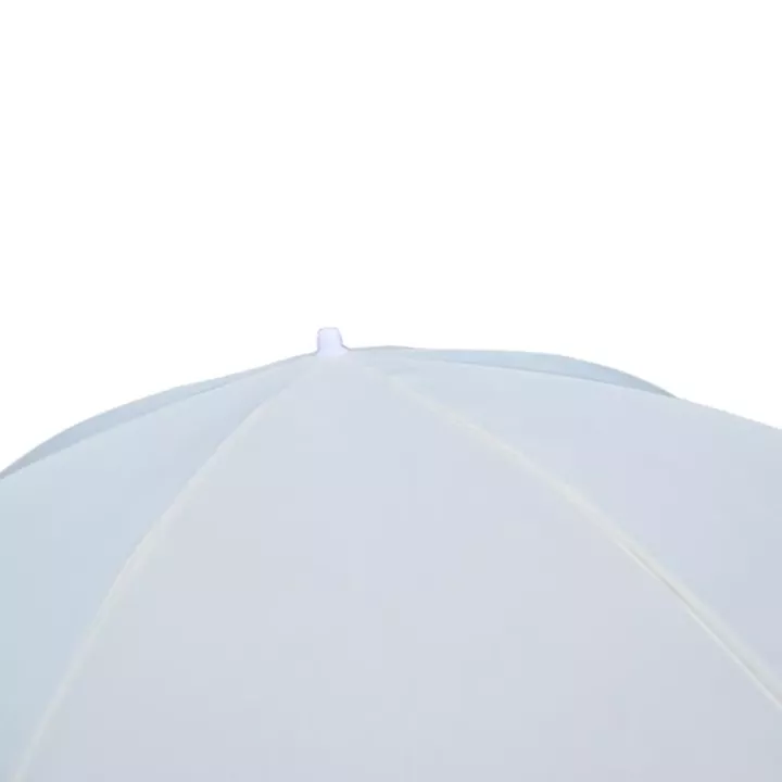 Umbrella for the beach Fiberglass Rays 2m HM6015.01 White
