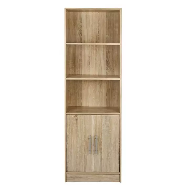 ΒΙΒΛΙΟΘΗΚΗ ΜΕΛΑΜΙΝΗΣ ENSLEY HM2027.02 SONAMA 60X30X180 εκ.