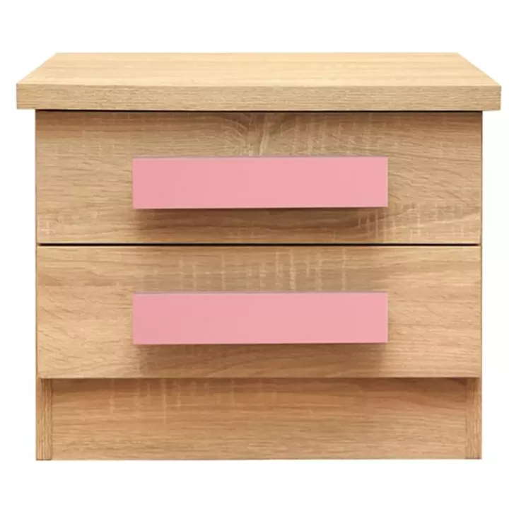Nightstand table Playroom Sonama-Pink HM331+HM336.02 40Χ48Χ39cm