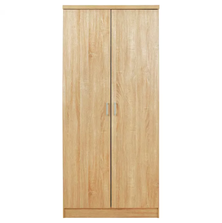 Wardrobe 2 Door with 3 Selves HM337.02 Sonama 60x42x180