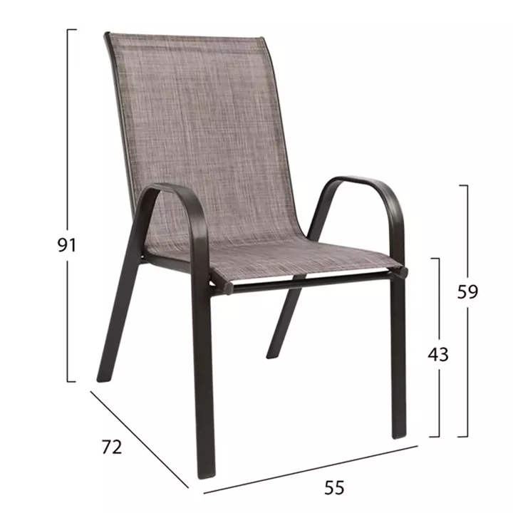 Set Dining Table 5pieces with 4 chairs & table HM5200.02