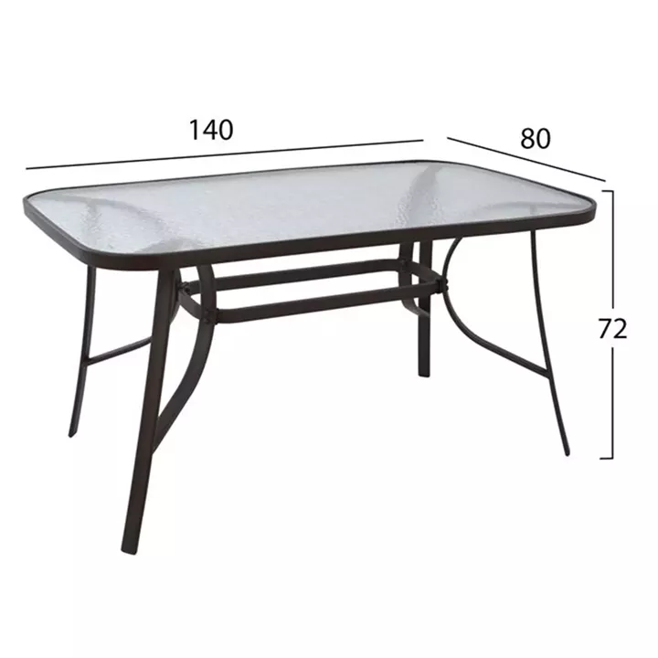Set Dining Table 5pieces with 4 chairs & table HM5200.02