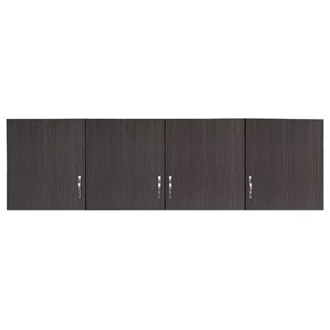 Loft Wardrobe 4 Door HM354.01 Zebrano 200x55.5x60