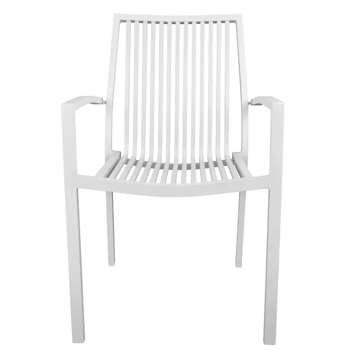 Aluminum armchair BRONCA White HM5130.01 54,2x59x83,5 cm