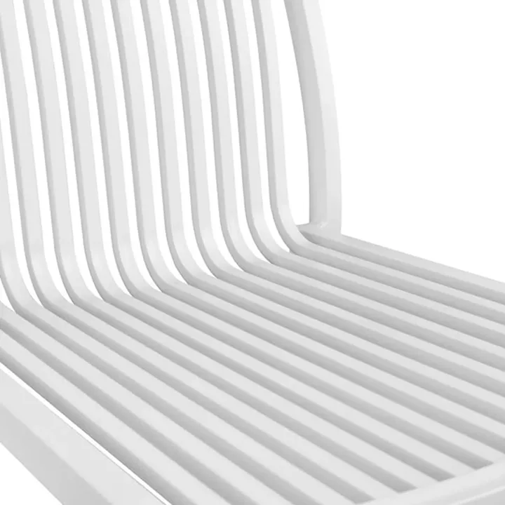 Aluminum Chair White HM5129.01 45,5X59X83,5