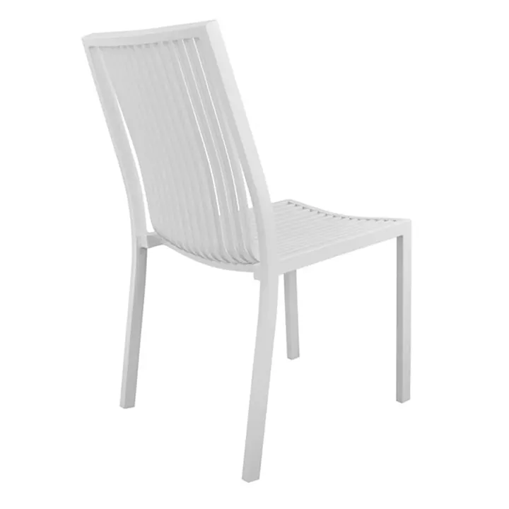 Aluminum Chair White HM5129.01 45,5X59X83,5