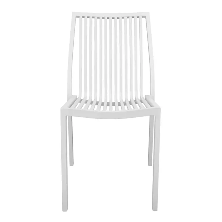 Aluminum Chair White HM5129.01 45,5X59X83,5