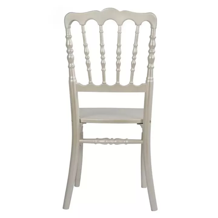 Wooden chair Napoleon Pearl color with protection hood HM8056.01 40x46,5x90 cm