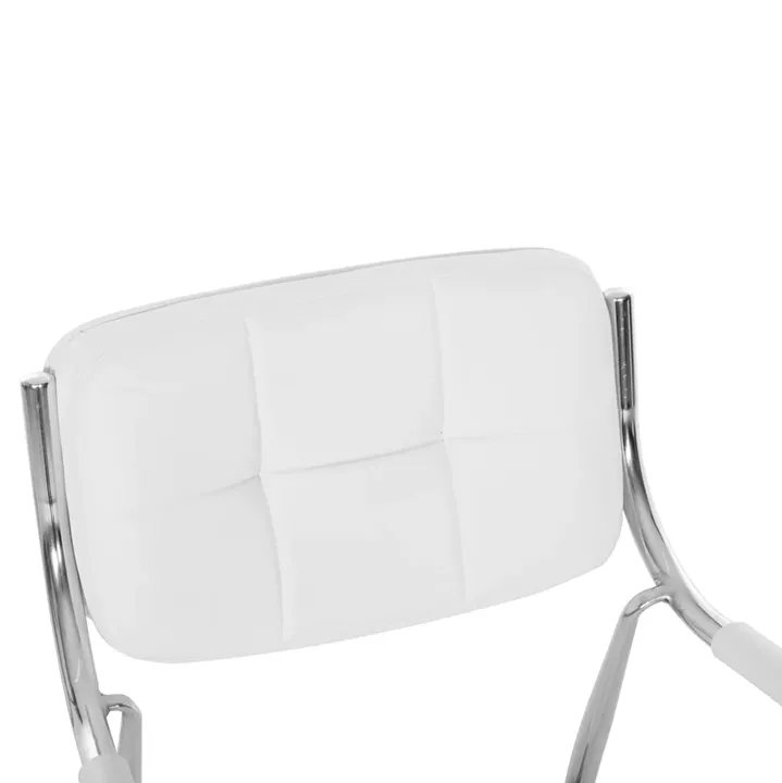 Conference office chair OBERON HM1018.02 White PU 51x52x88Hcm