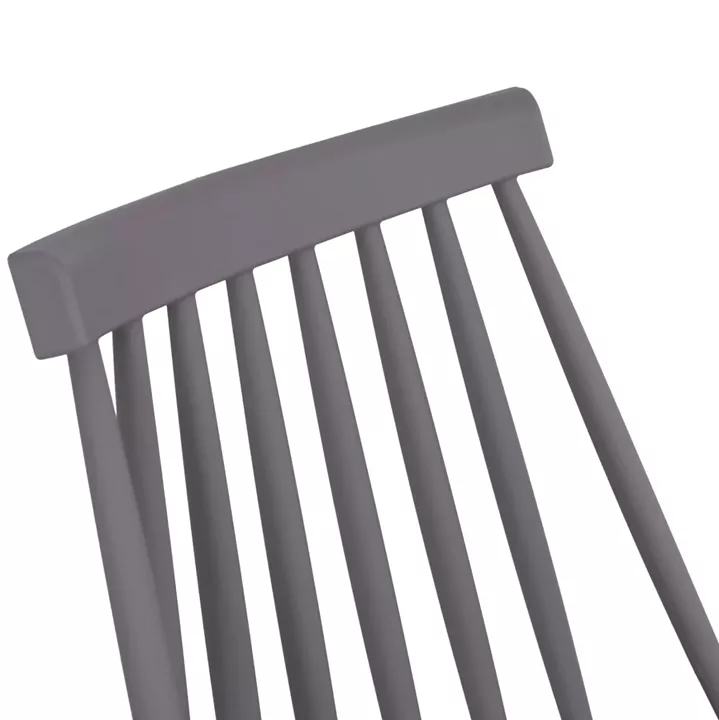 Dining chair HM8052.10 Vanessa grey with metallic legs 43x46,5x82cm