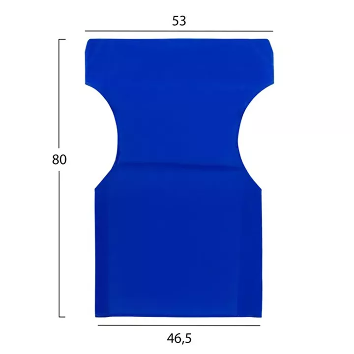 ΜΑΞΙΛΑΡΙ TEXTILENE 600gr/m2 2X1 ΜΠΛΕ ΓΙΑ ΠΟΛΥΘΡΟΝΑ ΣΚΗΝΟΘΕΤΗ HM5272.01 46.5Χ53Χ80Υεκ.